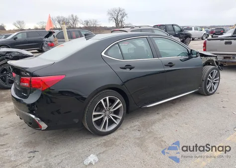 2020 Acura Tlx Advance Package/Pmc Edition z USA, uszkodzony, nr VIN 19UUB3F81LA002995